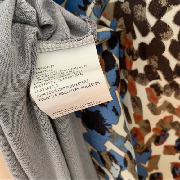 Anthropologie Tiny Grey Twist Front Sleeveless Tank Small - Picture 12 of 13